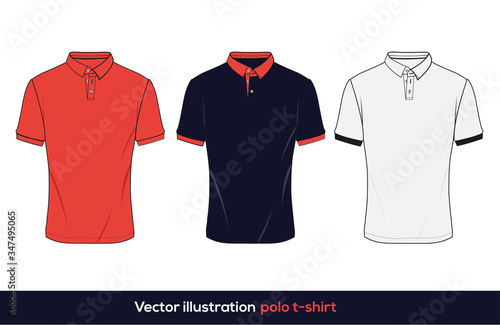 Polo t-shirt vector illustration