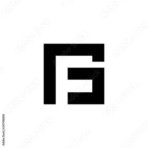 Geometric Simple Initial GF FG Logo Vector Design with Modern Blue and Black Color Scheme for Corporate Business Identity and Web Concept Isolated on White Background Free Download Geometric Simple Initial GF FG Logo Vector Design with Modern Blue and Black Color Scheme for Corporate Business Identity and Web Concept Isolated on White Background - GFXLoad