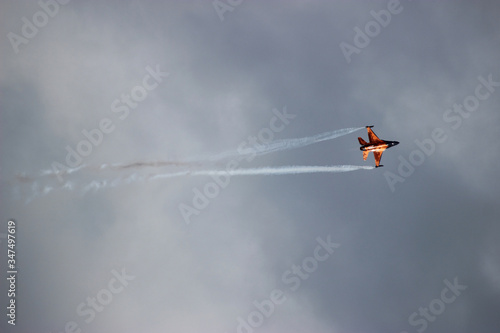  A multipurpose military aircraft in flight