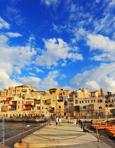 The ancient port of Old Jaffa