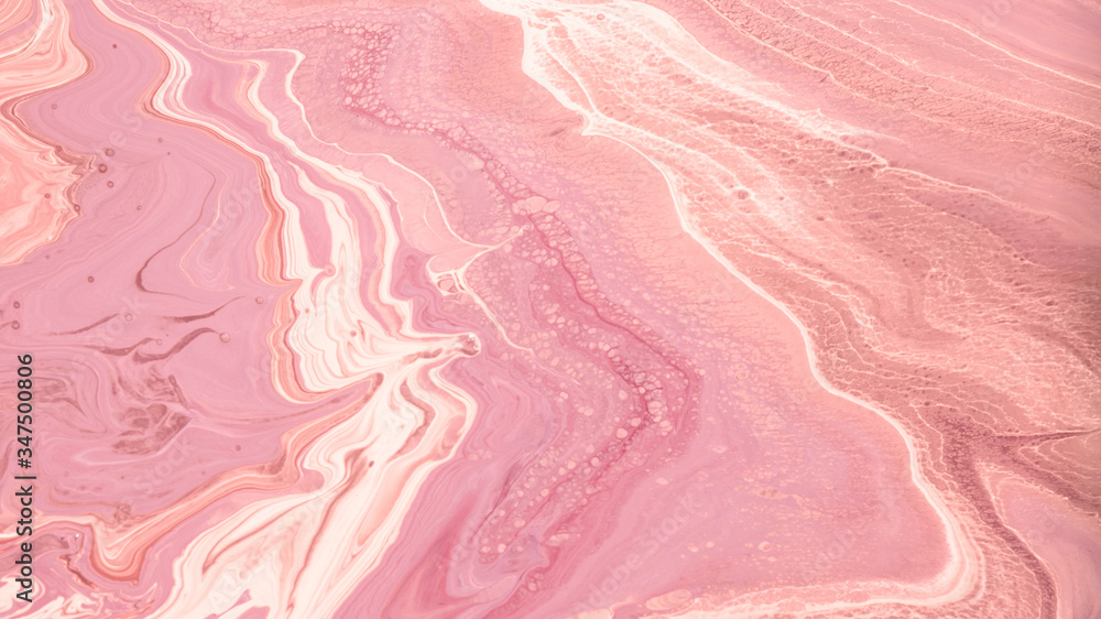 Fototapeta premium abstract pink background with waves