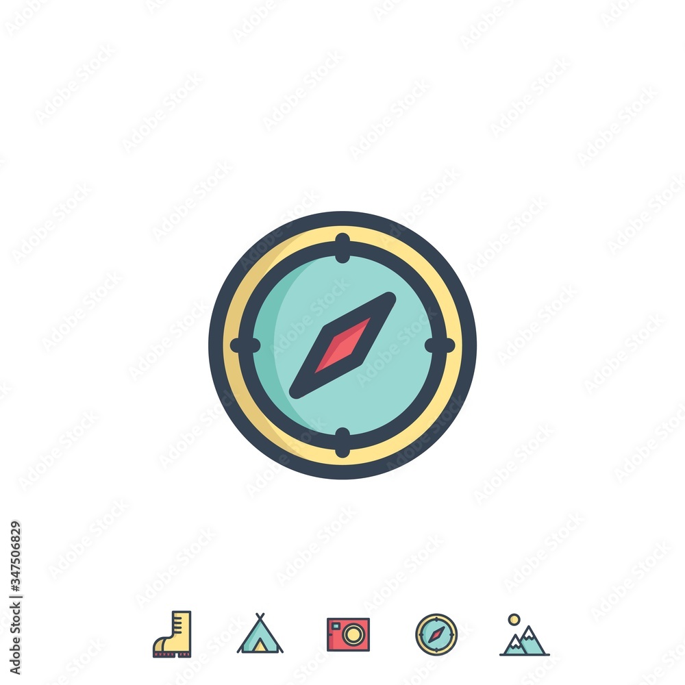 compass direction icon vector illustration for website and graphic design compass direction icon vector illustration for website and graphic design