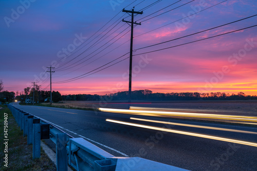 Sunrise in Plainsboro New Jersey