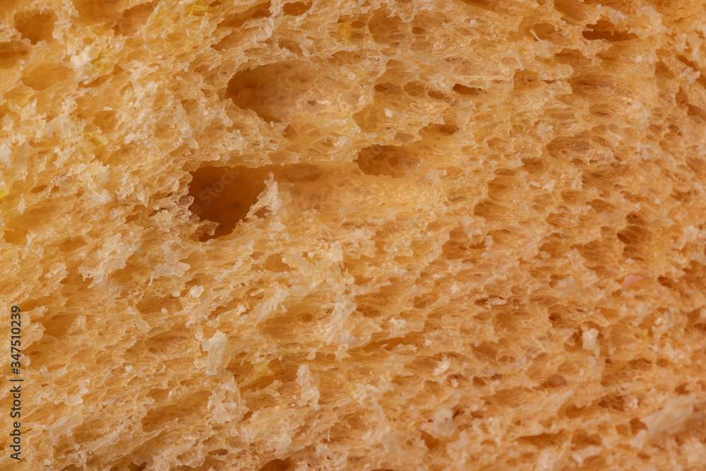 Fresh baked bread texture close-up Fresh baked bread texture close-up