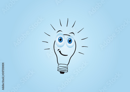 Concept d'idée lumineuse - dessin à la main ampoule