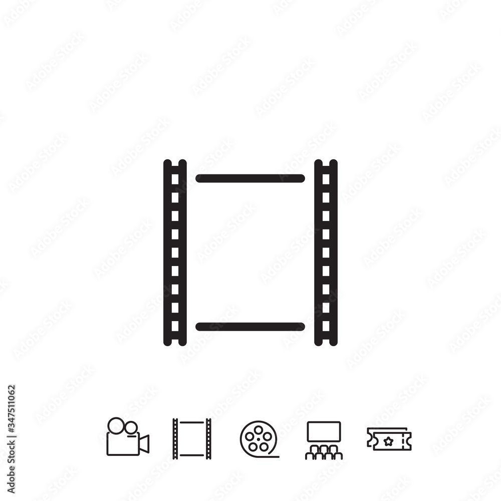 movie icon vector illustration design