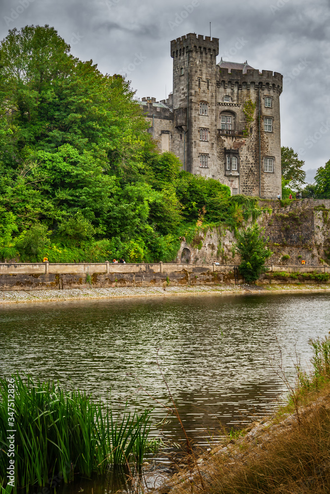 Kilkenny Castle At River Nore In Ireland Kilkenny Castle At River Nore In Ireland
