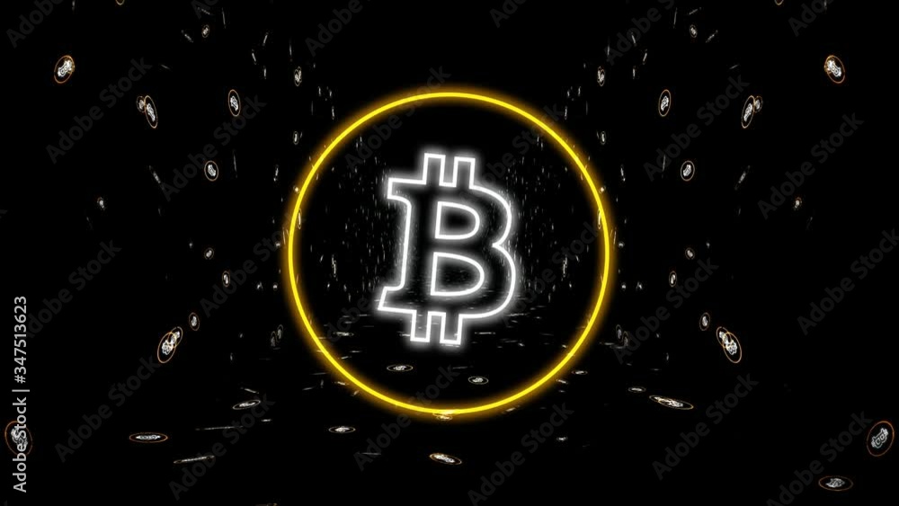 Bitcoin Blockchain Cryptocurrency Decentralized Currency - Seamless Looping Tunnel Motion Graphics with Bitcoin Logo Bitcoin Blockchain Cryptocurrency Decentralized Currency - Seamless Looping Tunnel Motion Graphics with Bitcoin Logo
