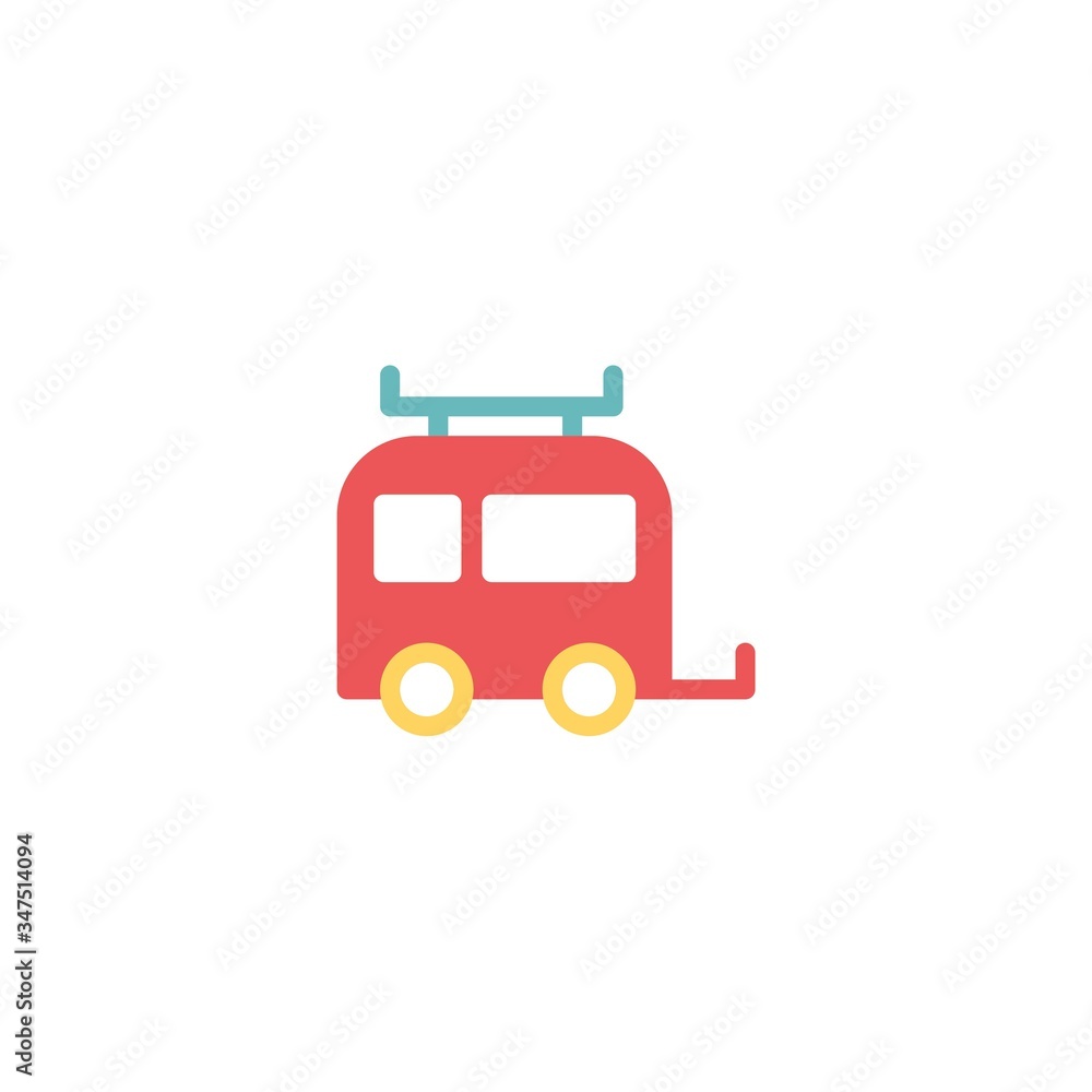 trailer icon vector illustration design trailer icon vector illustration design