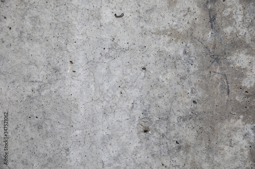 Texture of old concrete wall on the street