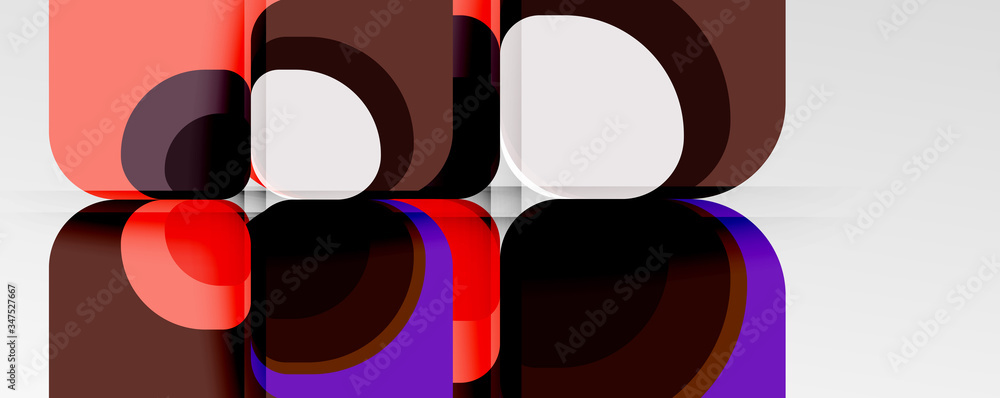 Abstract background - geometric cut paper design flower or square shape composition. Vector Illustration For Wallpaper, Banner, Background, Card, Book Illustration, landing page Abstract background - geometric cut paper design flower or square shape composition. Vector Illustration For Wallpaper, Banner, Background, Card, Book Illustration, landing page