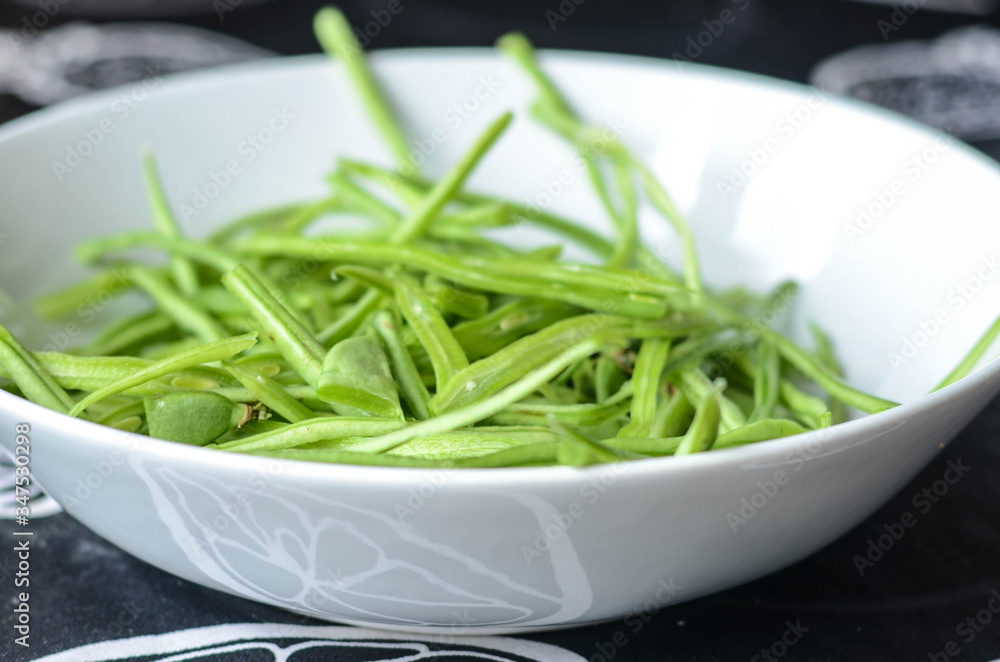 Collection of photographs cooking green beans. Collection of photographs cooking green beans.