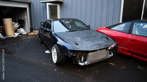 JDM-Japanese Sports car for drift, modern Japan, tuning of Japanese cars Ebisu