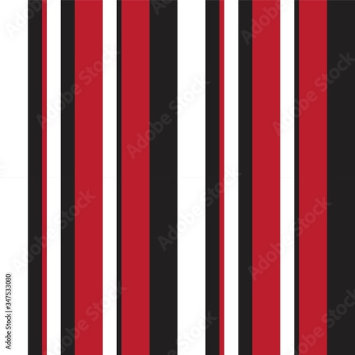 Red Stripe seamless pattern background in vertical style