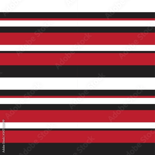 Red Stripe seamless pattern background in horizontal style