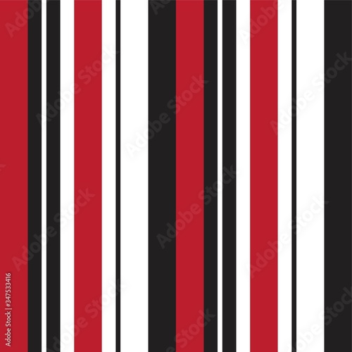 Red Stripe seamless pattern background in vertical style