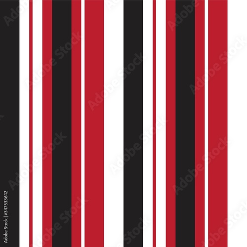 Red Stripe seamless pattern background in vertical style