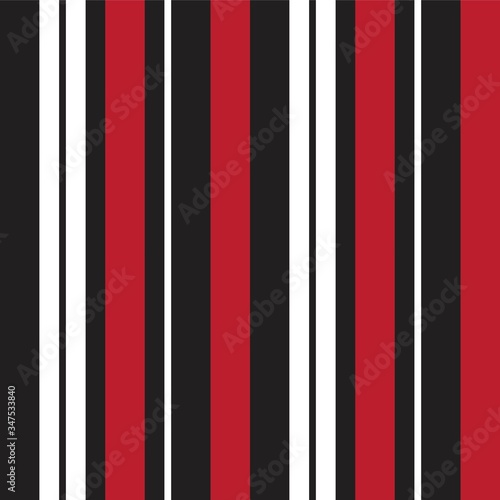 Red Stripe seamless pattern background in vertical style
