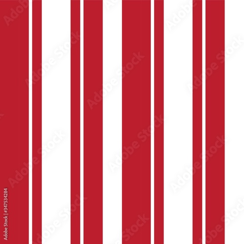 Red Stripe seamless pattern background in vertical style