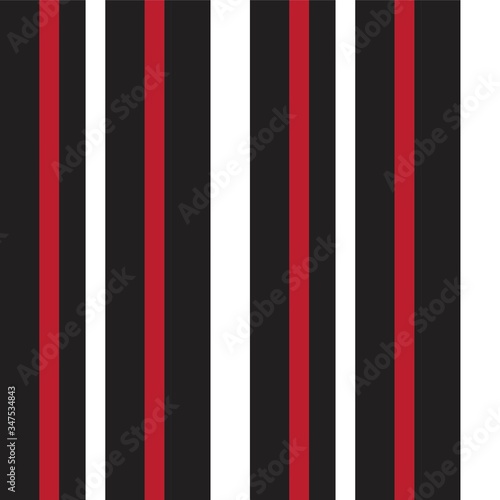 Red Stripe seamless pattern background in vertical style