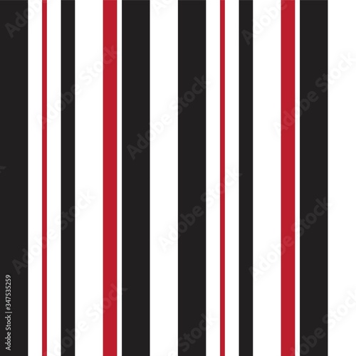 Red Stripe seamless pattern background in vertical style