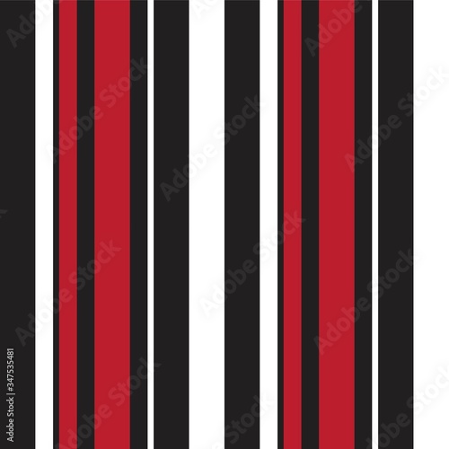 Red Stripe seamless pattern background in vertical style