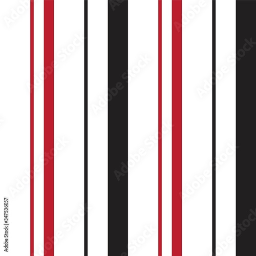 Red Stripe seamless pattern background in vertical style