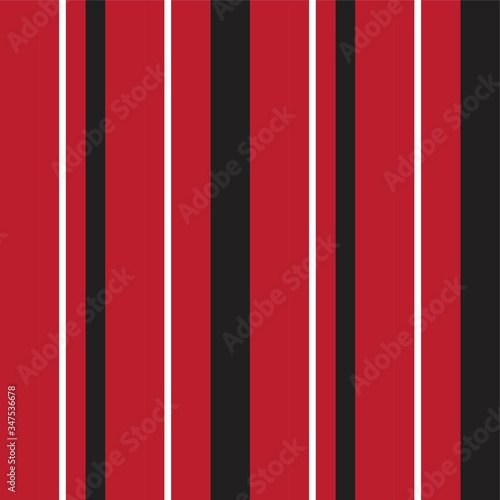 Red Stripe seamless pattern background in vertical style