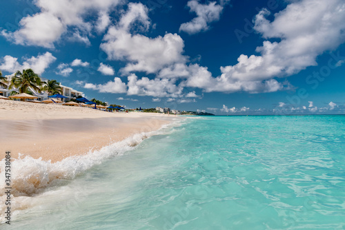 perfect Caribbean beach Luxury island of Anguilla © DD25