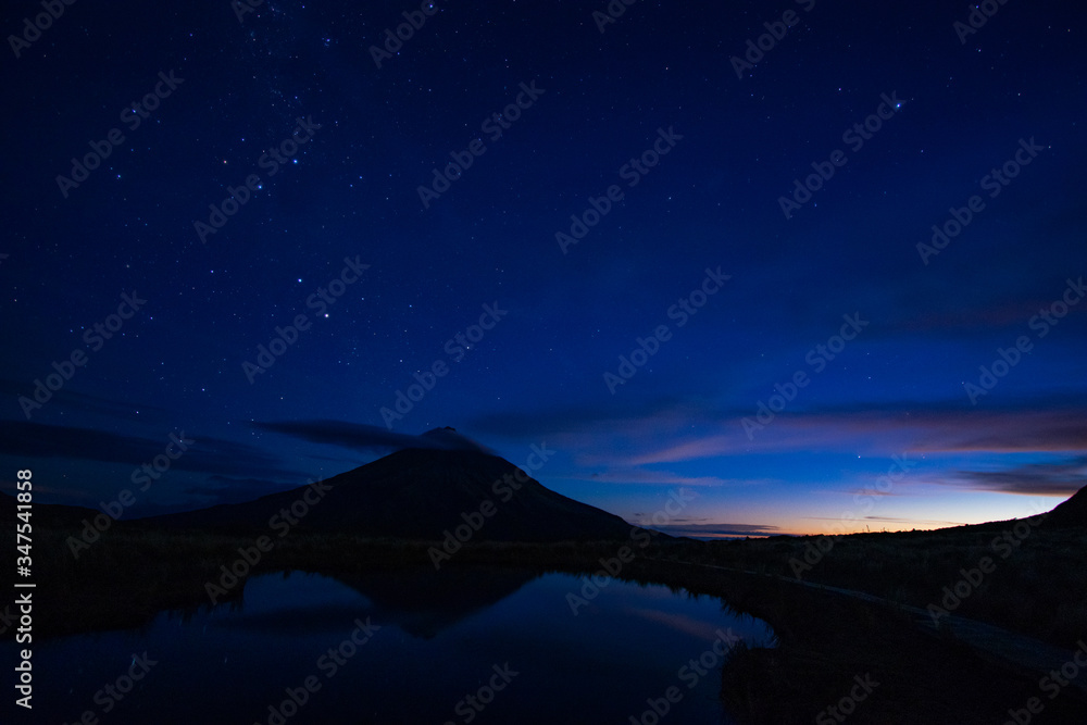 Sunset and Night Taranaki