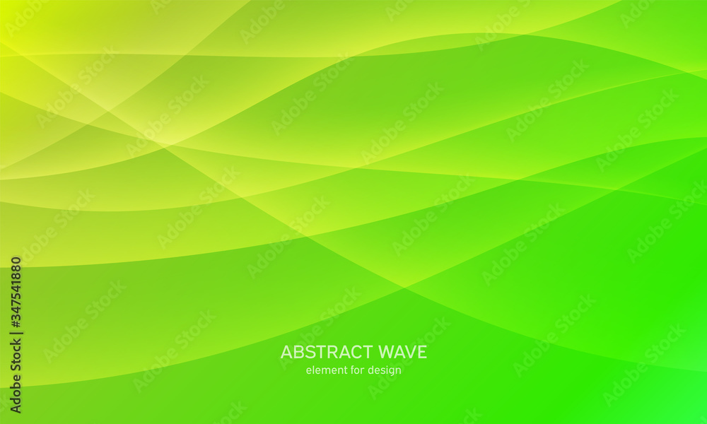 Abstract wave element for design. Green. Digital frequency track equalizer. Stylized line art background. Colorful shiny wave with lines created using blend tool.Curved wavy line, smooth stripe Vector Abstract wave element for design. Green. Digital frequency track equalizer. Stylized line art background. Colorful shiny wave with lines created using blend tool.Curved wavy line, smooth stripe Vector