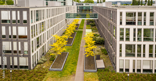 Aerial view of the Telekom Deutschland Building GmbH Bonn Beuel photo