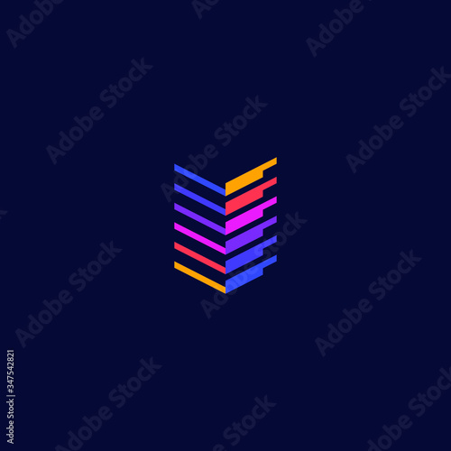 Creative urban building logo