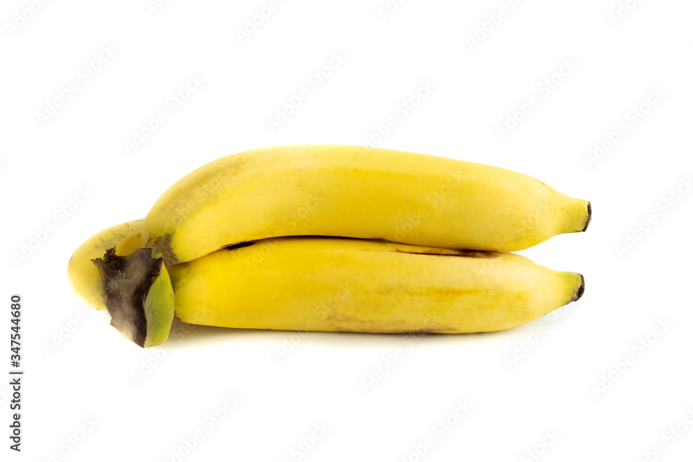Banana (Musa acuminata Cavendish Subgroup) for food and drink. isolated on white background and clipping path. Banana (Musa acuminata Cavendish Subgroup) for food and drink. isolated on white background and clipping path.