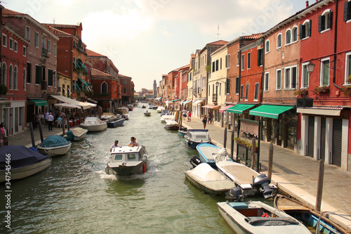 Venice Italy -  buildings by riverside © koh
