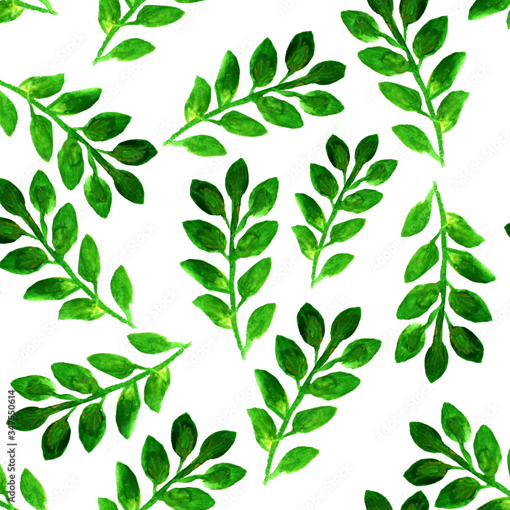 seamless background of branches with green and yellow leaves for the design of postcards sites fabric background for sites seamless background of branches with green and yellow leaves for the design of postcards sites fabric background for sites