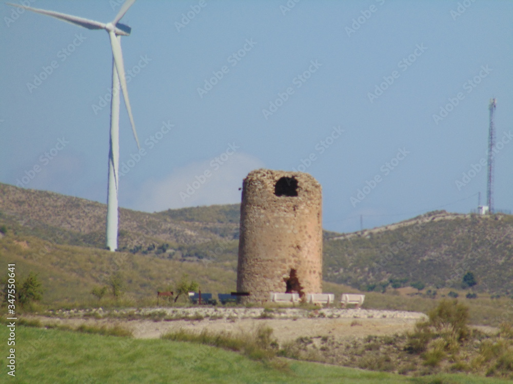 Torre de Ramil en Alcóntar. Almería.