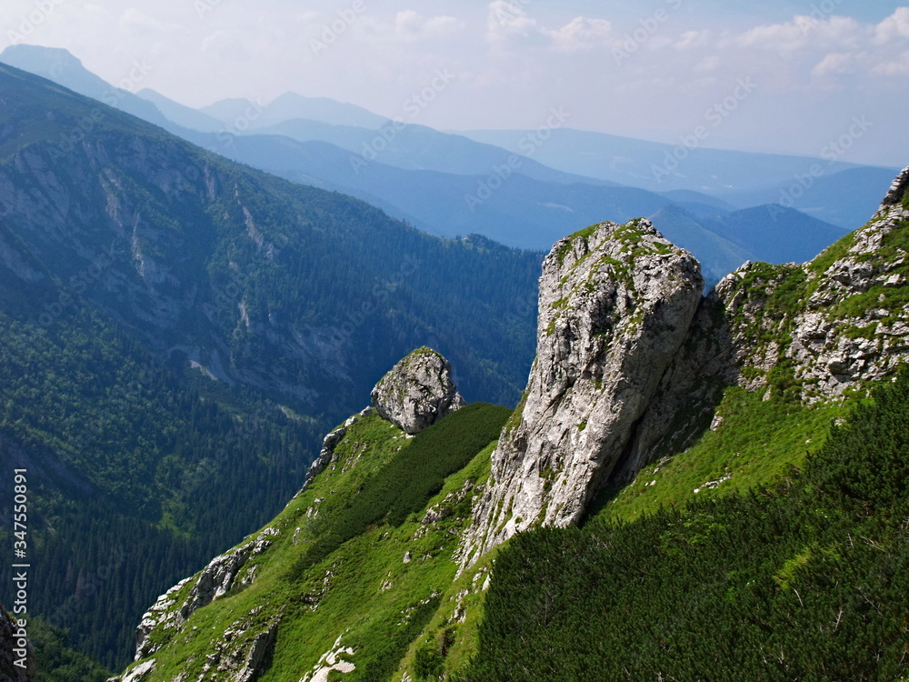 High mountain landscape. Tatras Poland