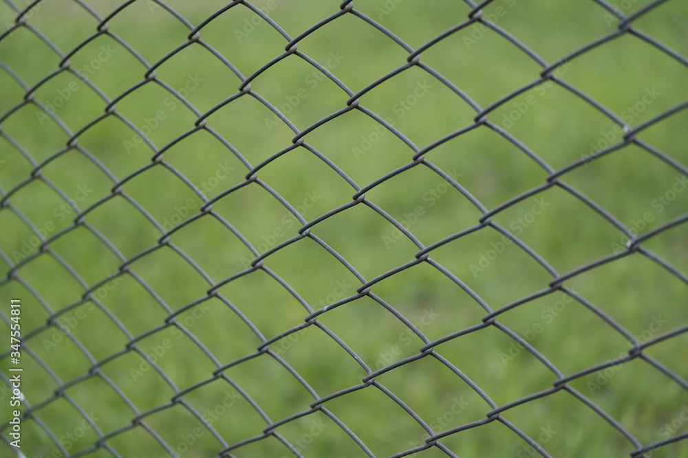 Fototapeta premium chain link fence