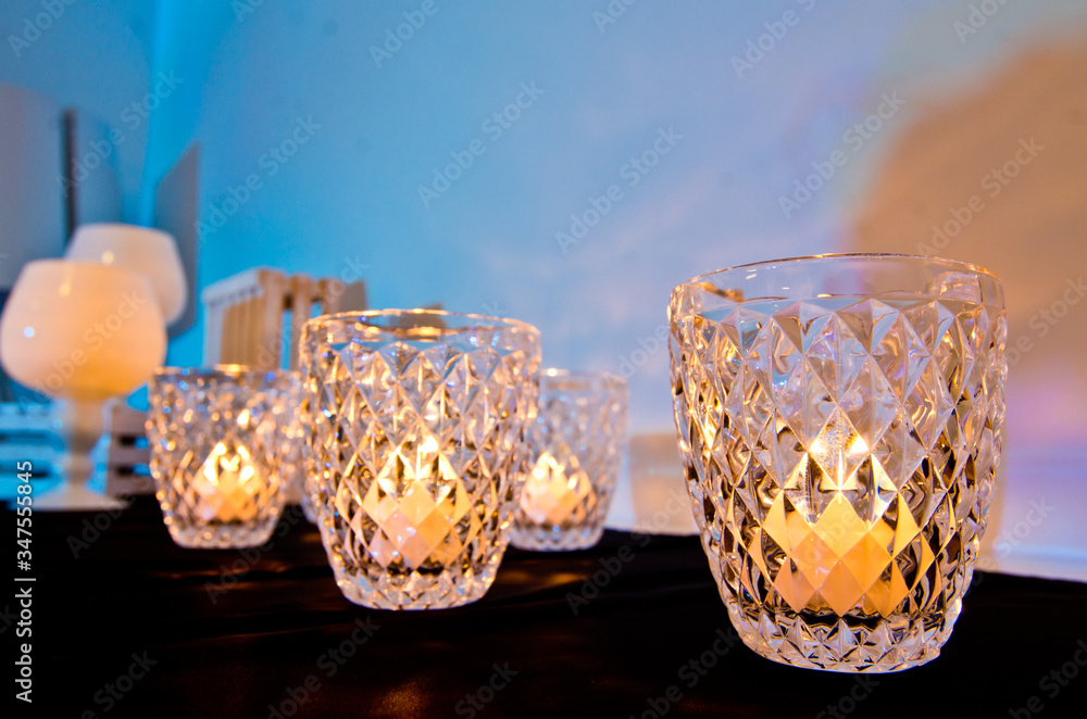 burning candles that heat the atmosphere burning candles that heat the atmosphere