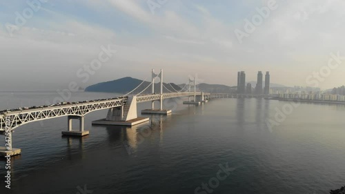 Wallpaper Mural A large bridge in Busan, South Korea Torontodigital.ca