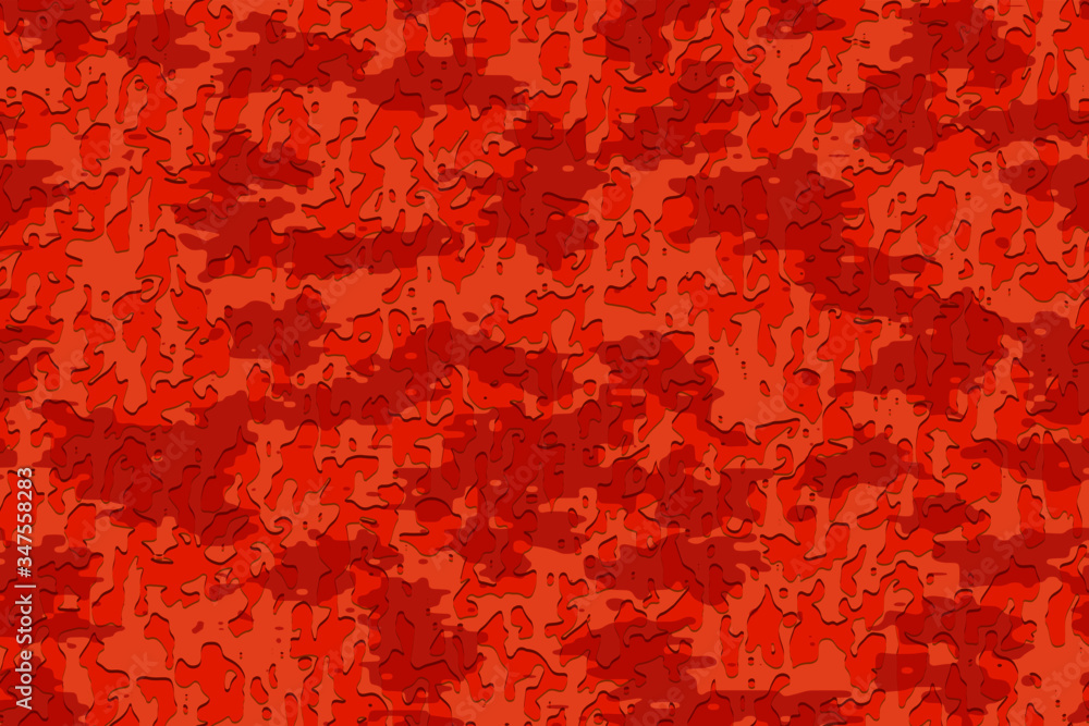 Full seamless abstract military camouflage skin pattern vector for