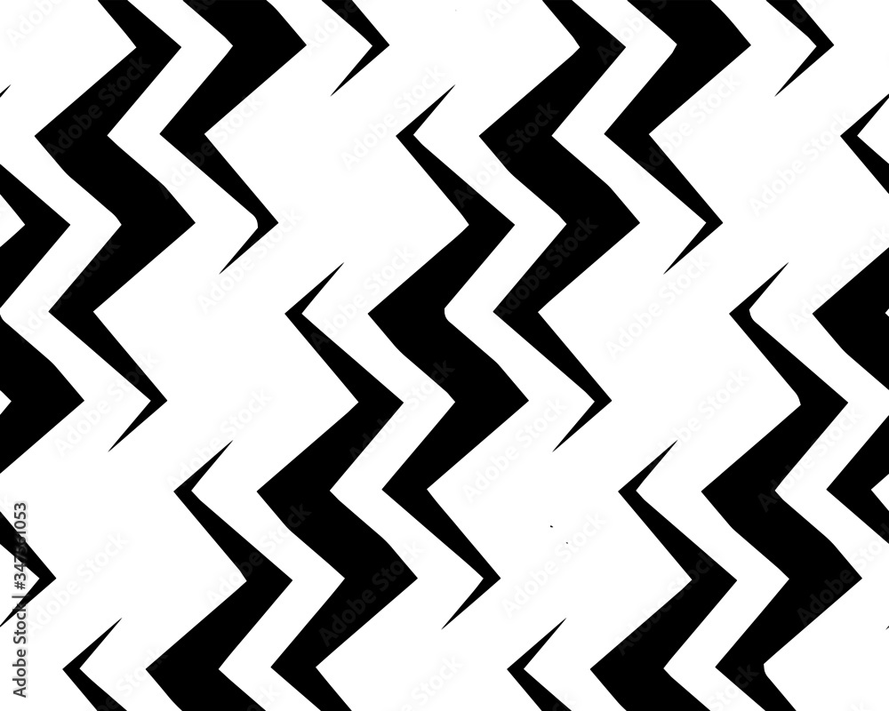 Full seamless black white texture pattern for decor and textile fabric print. Abstract zigzag model design for fashion and home design. Full seamless black white texture pattern for decor and textile fabric print. Abstract zigzag model design for fashion and home design.