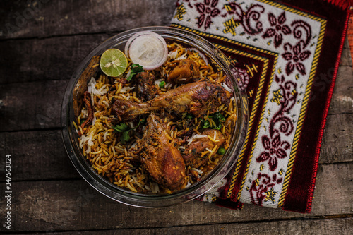Chicken Biryani Indian Royal Food