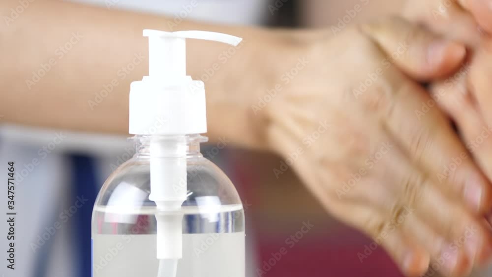 Coronavirus. Prevention. Hand sanitizer. Hand sanitizer spray. Measures to prevent the spread of the covid-19 virus. people wipes her hands with alcohol. Alternative to hand washing. Coronavirus. Prevention. Hand sanitizer. Hand sanitizer spray. Measures to prevent the spread of the covid-19 virus. people wipes her hands with alcohol. Alternative to hand washing.