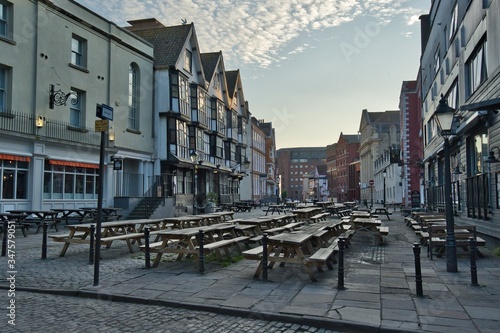 King Street Deserted in Bristol
