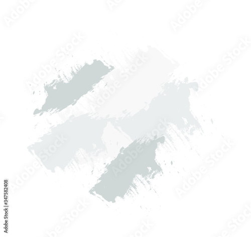 Brushstroke gray, vector abstract image. Light background with old surface texture in retro style for web design.