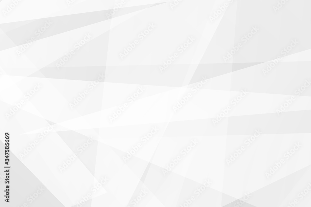 Obraz premium Abstract white and grey on light silver background modern design. Vector illustration EPS 10.