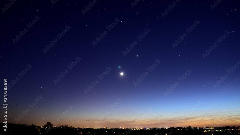 Naklejka premium noc