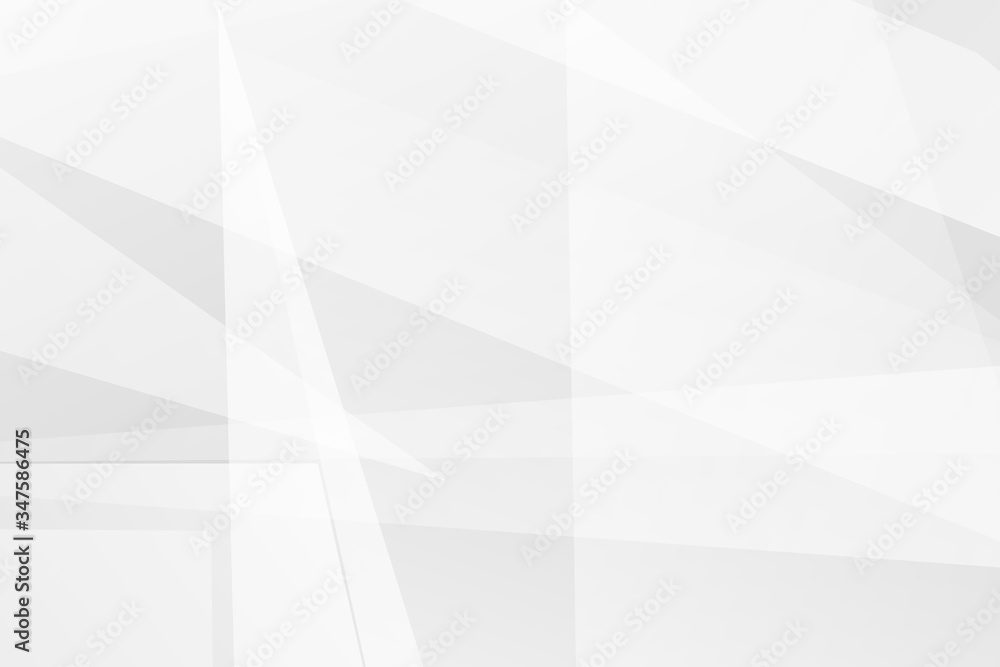 Obraz premium Abstract white and grey on light silver background modern design. Vector illustration EPS 10.